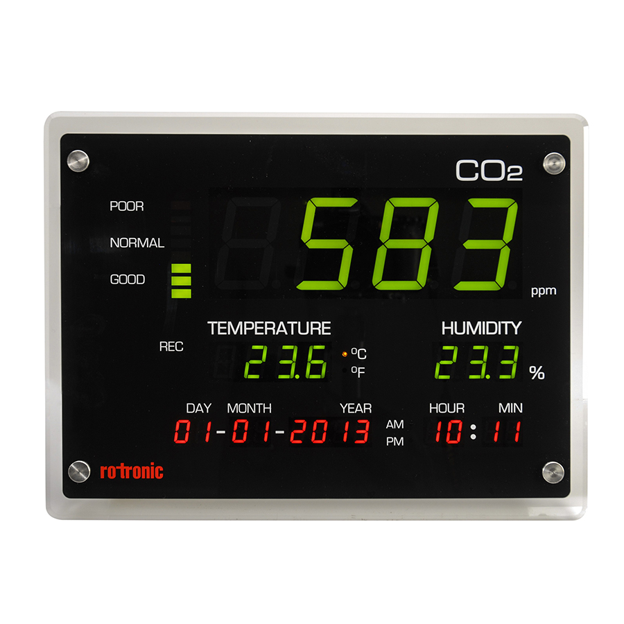 羅卓尼克CO2 DISPLAY室內空氣質量監(jiān)測顯示